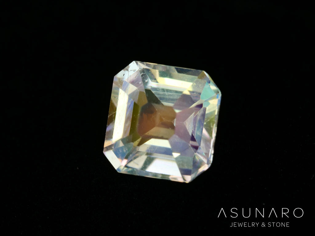 アンデシンラブラドライト　アッシャーカット　マダガスカル産　0.85ct【260226-3174】