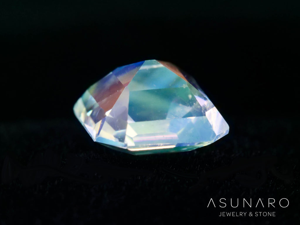 アンデシンラブラドライト　アッシャーカット　マダガスカル産　0.85ct【260226-3174】