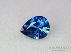 バイカラーサファイア　ロータスリリーカット（ペアシェイプ）　スリランカ産　1.15ct【260323-3271】