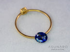 バイカラーサファイア　ロータスリリーカット（オーバル）　スリランカ産　0.67ct【260323-3275】