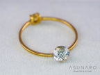 イリデッセンス入りサファイア 　ラウンドカット　スリランカ産　0.63ct　【260319-3257】