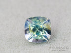 バイカラーサファイア 　クッションカット　スリランカ産　0.65ct　【260319-3262】