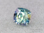 バイカラーサファイア 　クッションカット　スリランカ産　0.65ct　【260319-3262】