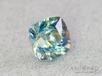 バイカラーサファイア 　クッションカット　スリランカ産　0.65ct　【260319-3262】