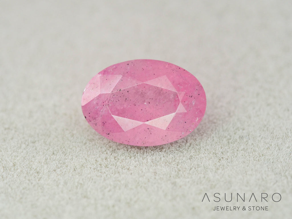 ピンクサファイア　オーバルカット　スリランカ産　0.90ct【260410-3268】