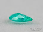 パライバトルマリン　ペアシェイプ　ブラジル産　0.12ct   【260410-3277】