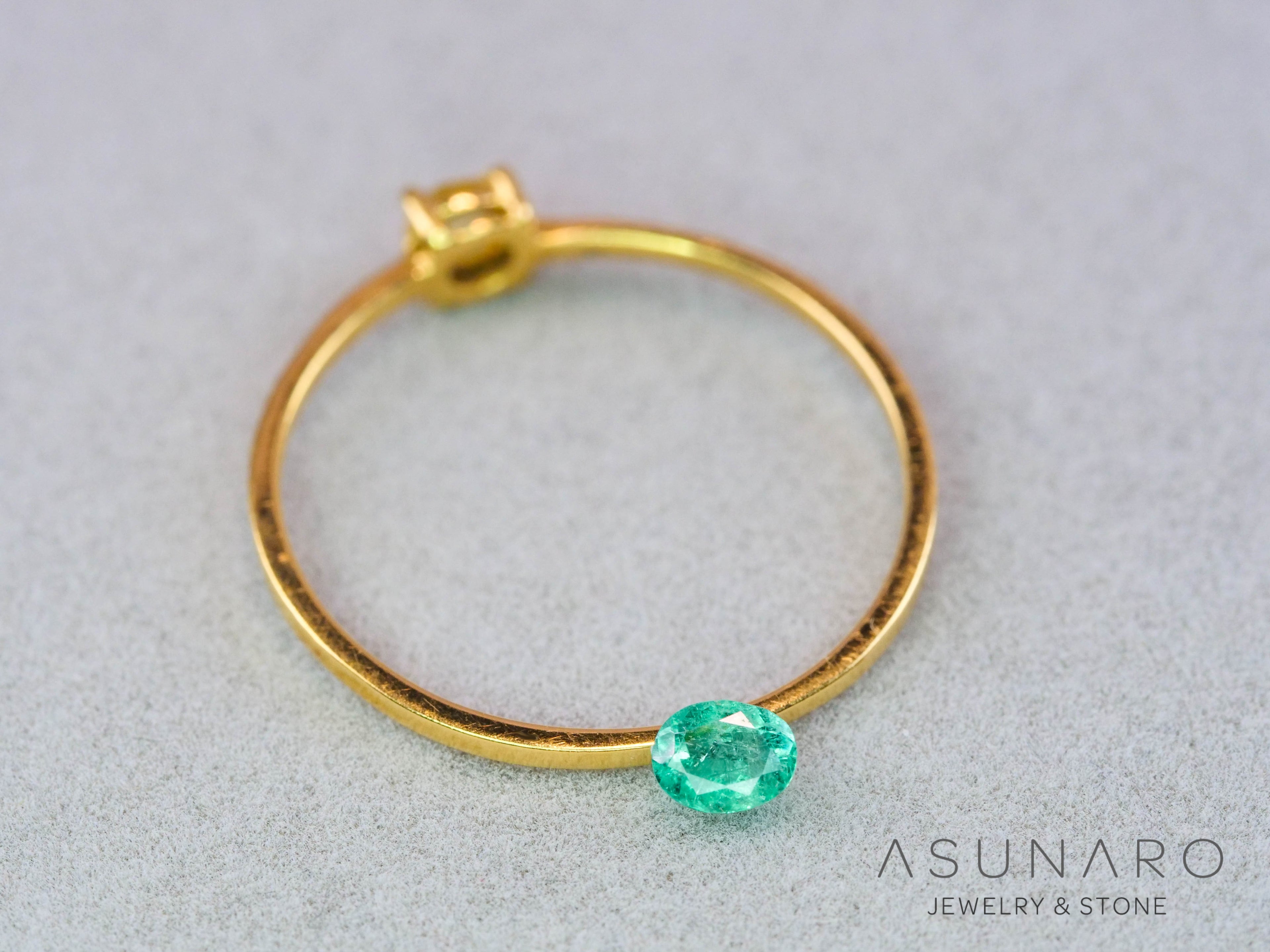 パライバトルマリン　オーバルカット　ブラジル産　0.08ct   【260410-3282】