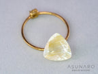 ルチルイントパーズ 　トリリアントカット　ブラジル産　3.40ct　【260407-3325】