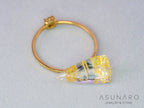 ルチルイントパーズ 　トリリアントカット　ブラジル産　3.73ct　【260407-3326】