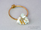 ルチルイントパーズ 　トリリアントカット　ブラジル産　4.10ct　【260407-3327】