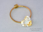 ルチルイントパーズ 　ハートカット　ブラジル産　2.27ct　【260407-3328】