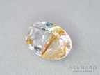 ルチルイントパーズ 　オーバルカット　ブラジル産　2.94ct　【260407-3330】