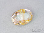 ルチルイントパーズ 　オーバルカット　ブラジル産　2.94ct　【260407-3330】