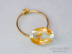 ルチルイントパーズ 　オーバルカット　ブラジル産　4.94ct　【260407-3331】