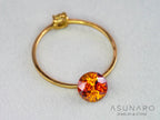 バイカラースファレライト ラウンドカット スペイン産 1.18ct【260407-3288】