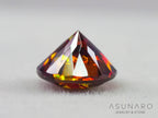 バイカラースファレライト ラウンドカット スペイン産 1.18ct【260407-3289】