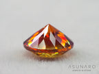 バイカラースファレライト ラウンドカット スペイン産 　0.78ct【260407-3290】