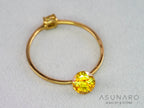 バイカラースファレライト ラウンドカット スペイン産 　0.72ct【260407-3291】