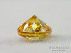 バイカラースファレライト ラウンドカット スペイン産 　0.52ct【260407-3294】