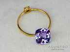 ピンクゾイサイト　クッションカット　タンザニア産　2.46ct【260703-3372】