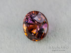 トワイライトバイカラーサファイア　ラウンドカット　スリランカ産　1.34ct【260703-3359】