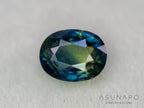 バイカラーサファイア　オーバルカット　スリランカ産　3.34ct【260703-3361】