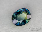 バイカラーサファイア　オーバルカット　スリランカ産　3.34ct【260703-3361】