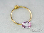 非加熱バイカラーサファイア　オーバルカット　スリランカ産　1.60ct【260703-3362】