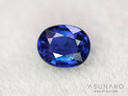 非加熱コーンフラワーサファイア　オーバルカット　カシミール産　0.49ct【260703-3363】