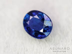非加熱コーンフラワーサファイア　オーバルカット　カシミール産　0.49ct【260703-3363】