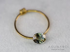非加熱パーティーカラードサファイア　オーバルカット　スリランカ産　1.08ct【260703-3364】