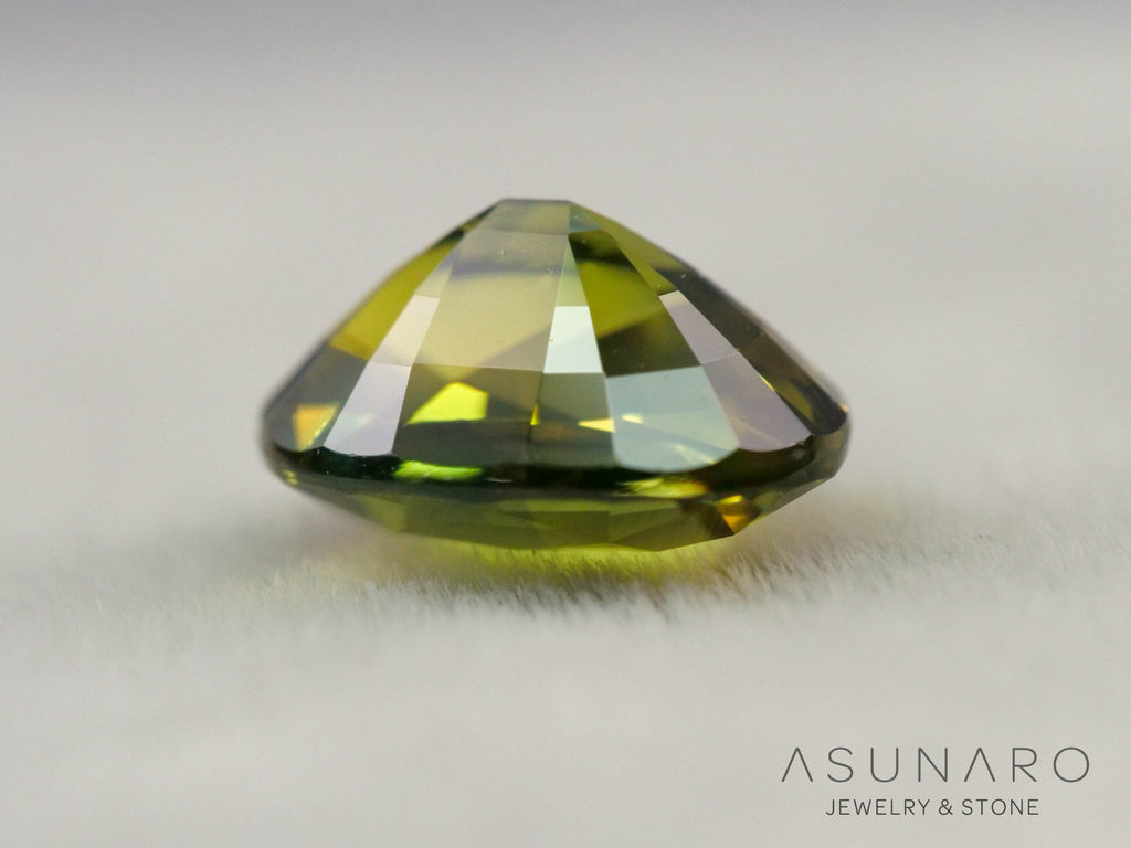 非加熱バイカラーサファイア　オーバルカット　スリランカ産　1.20ct【260703-3365】