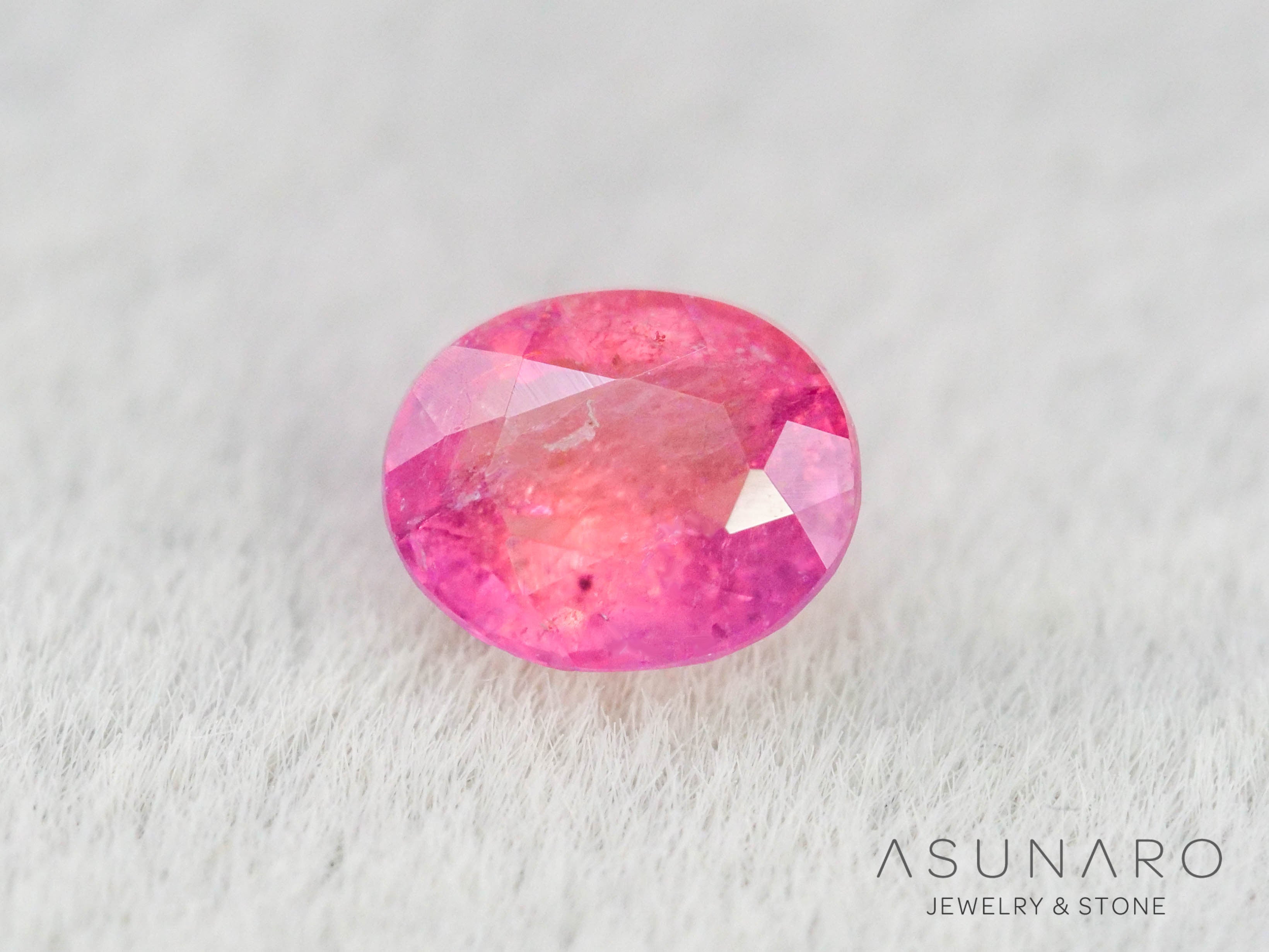 ペツォッタイト　オーバルカット　マダガスカル産 　0.19ct【260717-3333】