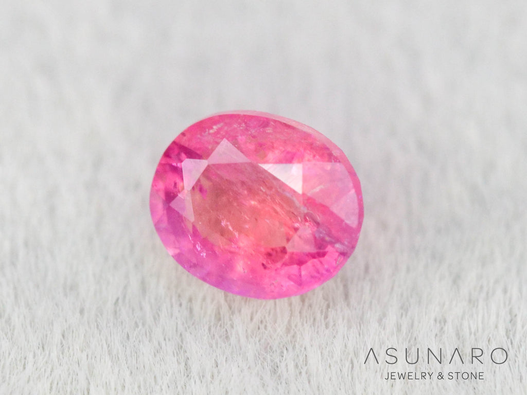 ペツォッタイト　オーバルカット　マダガスカル産 　0.19ct【260717-3333】