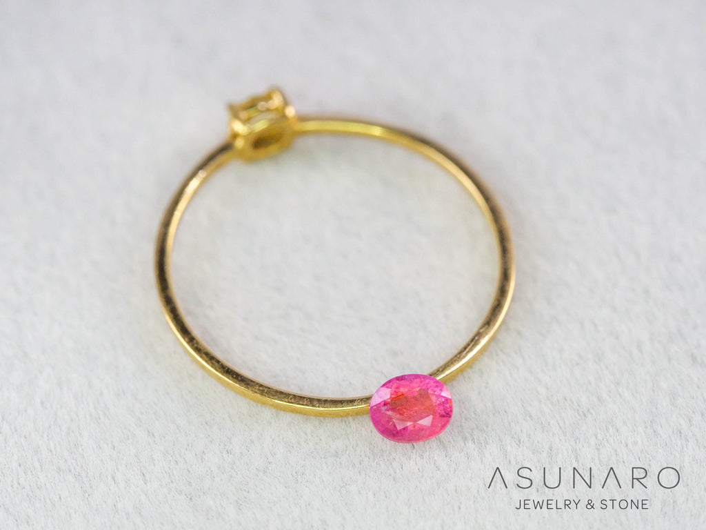 ペツォッタイト　オーバルカット　マダガスカル産 　0.19ct【260717-3333】