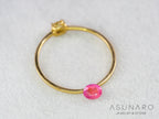 ペツォッタイト　オーバルカット　マダガスカル産 　0.19ct【260717-3333】