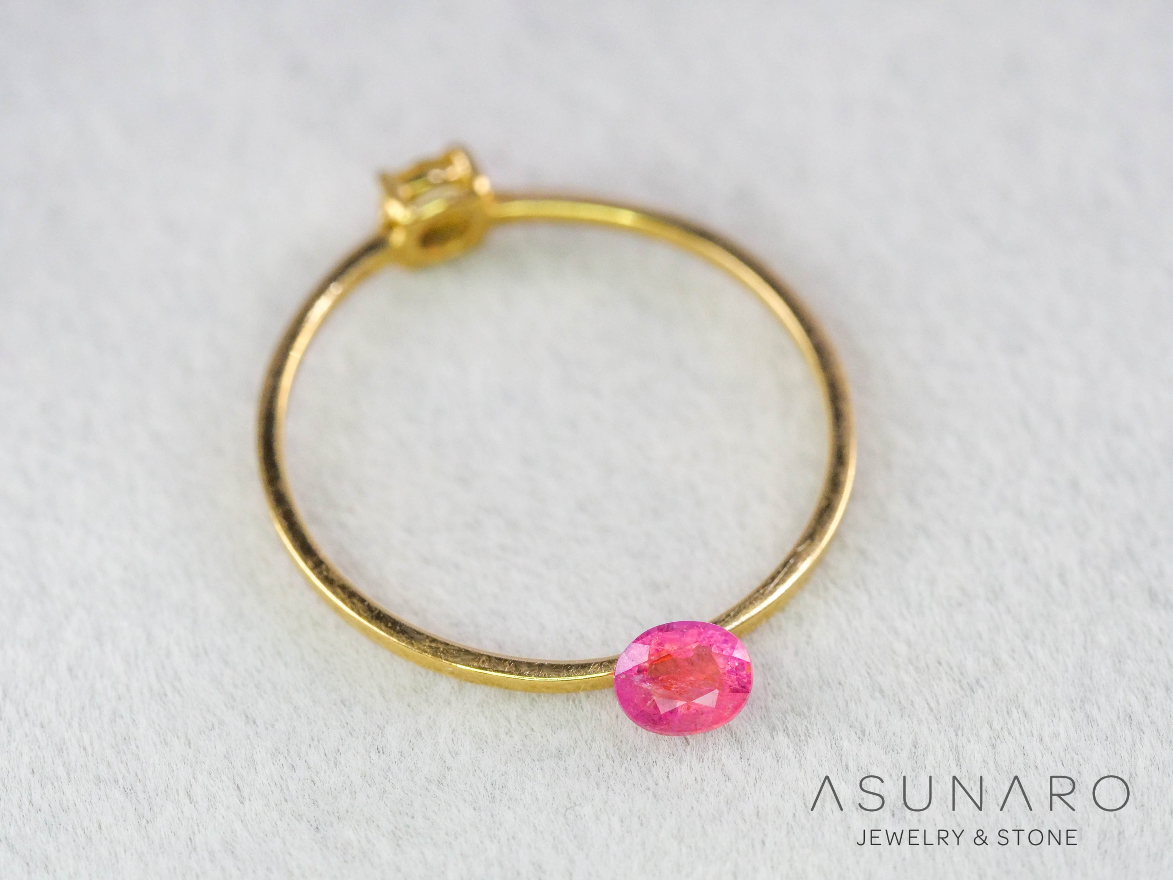 ペツォッタイト　オーバルカット　マダガスカル産 　0.19ct【260717-3333】