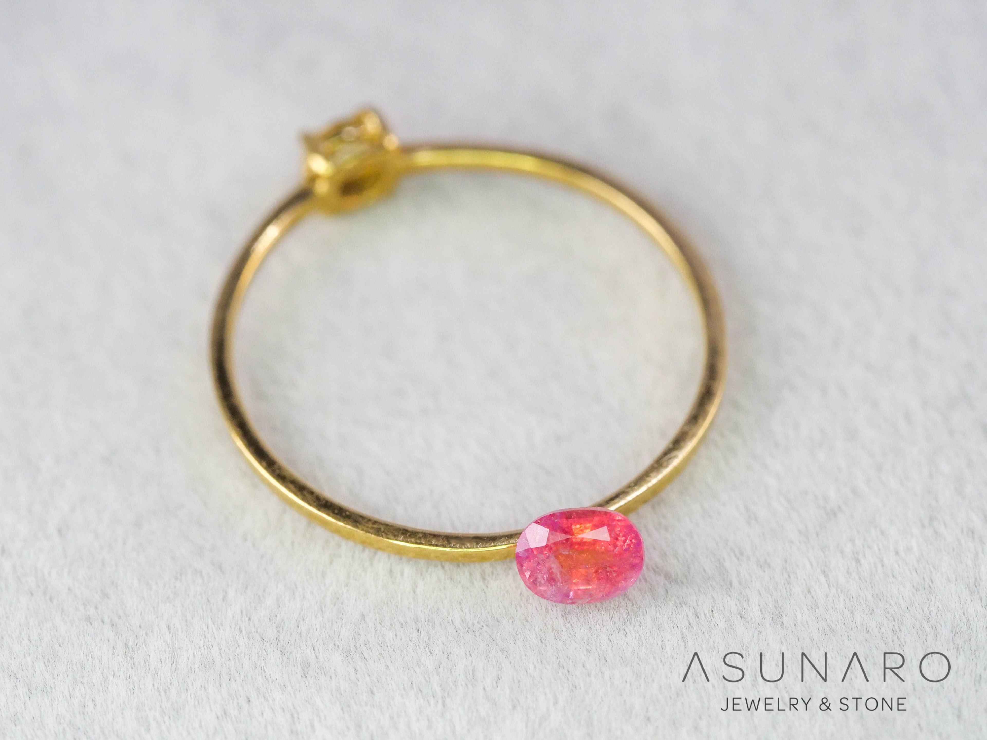 ペツォッタイト　オーバルカット　マダガスカル産 　0.25ct【260717-3335】