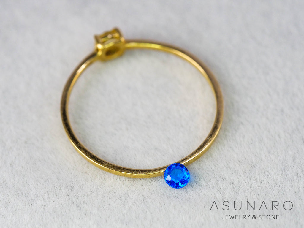 アウイナイト　ラウンドカット　ドイツ産 　0.06ct【260717-3308】