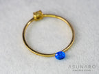 アウイナイト　オーバルカット　ドイツ産 　0.11ct【260717-3309】