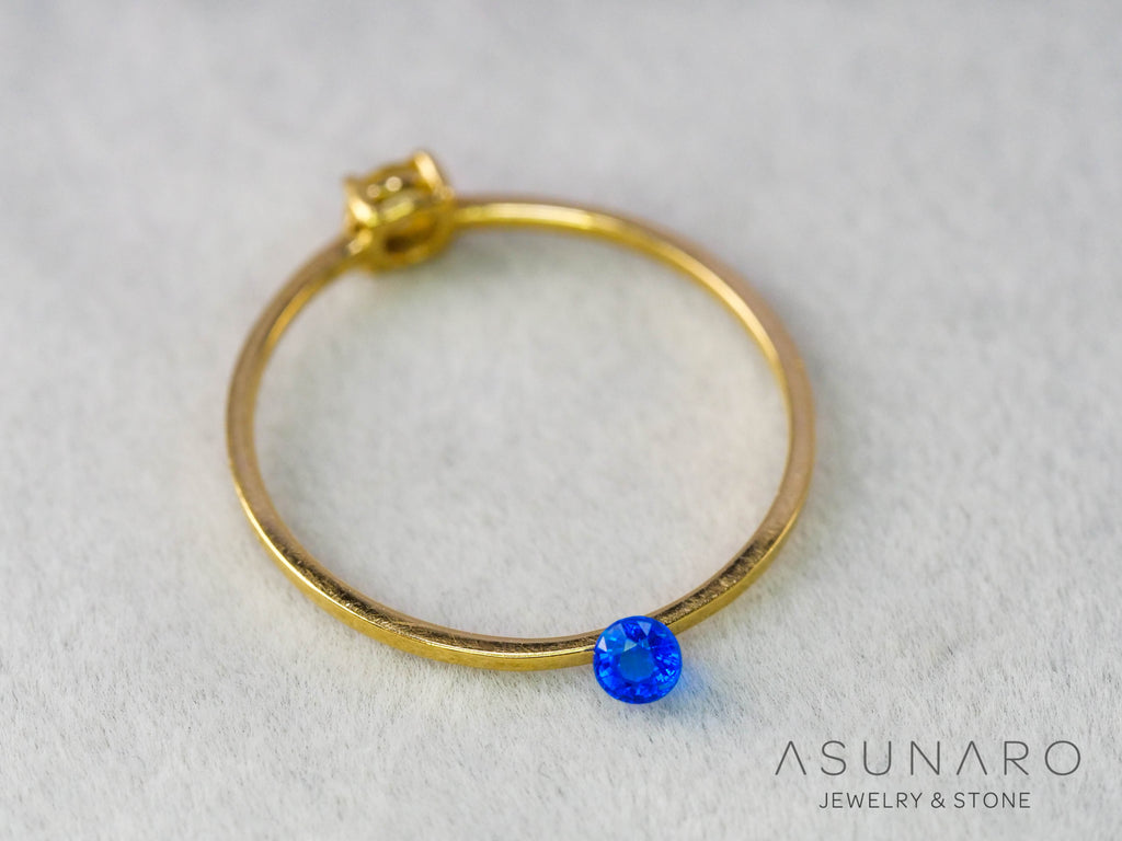 アウイナイト　ラウンドカット　ドイツ産 　0.07ct【260717-3310】
