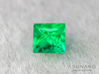 エメラルド　コロンビア産　プリンセスカット　0.08ct【240717-3389】