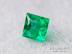 エメラルド　コロンビア産　プリンセスカット　0.16ct【240717-3395】