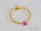 ジェダイスピネル 　クッションカット　ビルマ産　0.21ct　【260716-3441】
