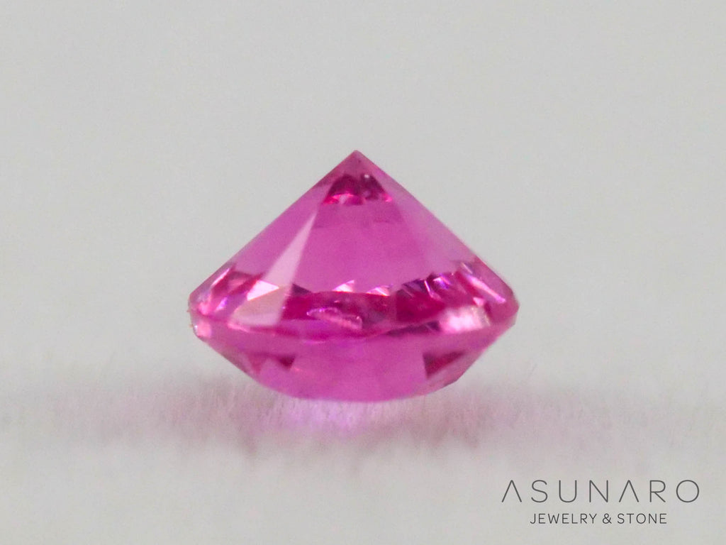 ジェダイスピネル 　ラウンドカット　ビルマ産　0.12ct　【260716-3447】