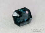 ティールブルースピネル 　エメラルドカット　スリランカ産　0.90ct　【260817-3451】