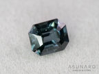 ティールブルースピネルスピネル 　エメラルドカット　スリランカ産　0.96ct　【260817-3452】