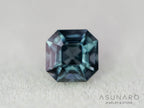 ティールブルースピネル 　エメラルドカット　スリランカ産　0.76ct　【260817-3453】