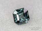 ティールブルースピネル 　エメラルドカット　スリランカ産　0.77ct　【260817-3454】