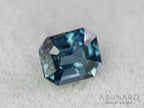ティールブルースピネル 　エメラルドカット　スリランカ産　0.55ct　【260817-3456】